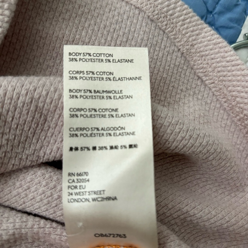 Free People zip sleeve thermal top - Picture 7 of 7